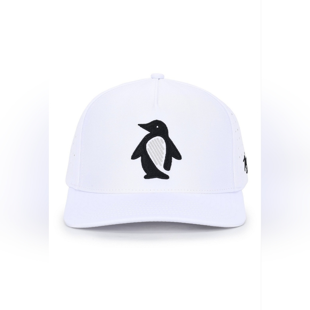 Waggle White Penguin Golf Hat Adjustable Performance Cap NEW With Tags